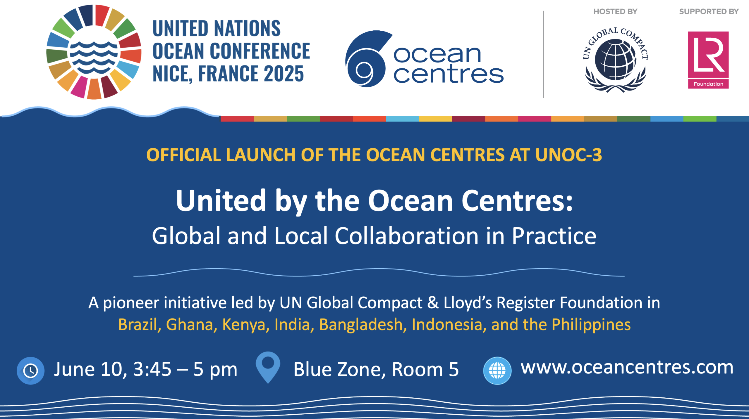 Ocean Centres Banner